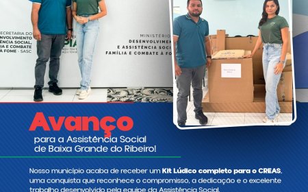 Mais um importante investimento para fortalecer a Proteção Social em Baixa Grande do Ribeiro!