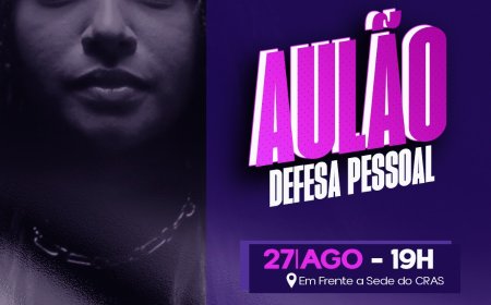 AGOSTO LILÁS | AULÃO DE DEFESA PESSOAL PARA MULHERES