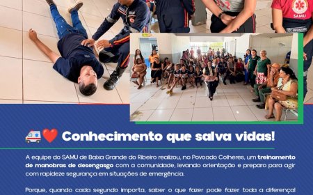 Conhecimento que salva vidas!
