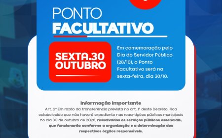 COMUNICADO | PONTO FACULTATIVO