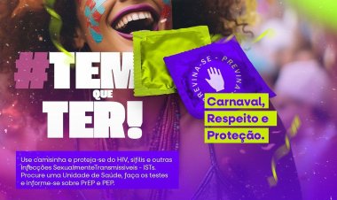 Campanha Use Camisinha durante o Carnaval 2024