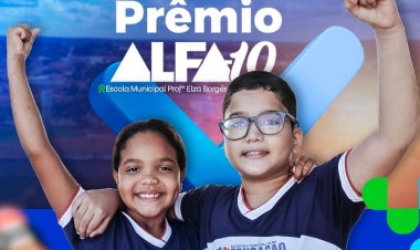 Baixa Grande do Ribeiro brilha na educação municipal, conquistando mais uma vez o prêmio Alfa 10. ????✨