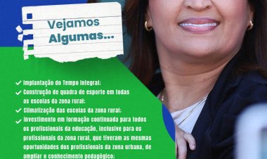 CONQUISTAS DA EDUCAÇÃO NA GESTÃO RITA RODRIGUES, BAIXA GRANDE DO RIBEIRO - PI