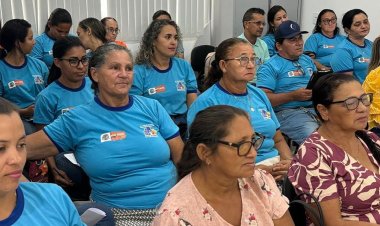 CAPACITAÇÃO PARA OS AGENTES DE SAÚDE EM BAIXA GRANDE DO RIBEIRO